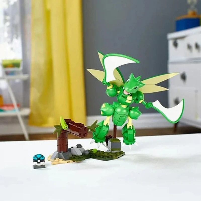 Pokemon Mega Construx Building Set - Slashing Scyther Building Set