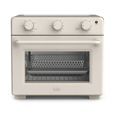 bella 6-Slice Toaster Oven Air Fryer, Fits-anywhere™ kitchenware