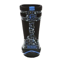 Northside Little & Big Kid Boys Raiden Waterproof Insulated Flat Heel Rain Boots