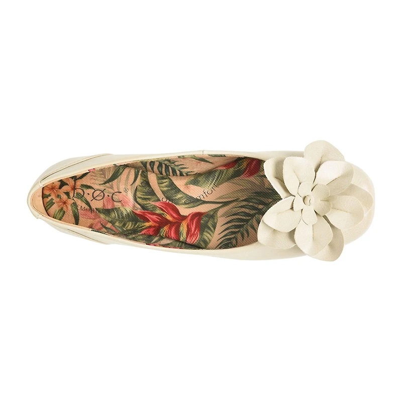BOC by Born Peony Womens Square Closed Toe Ballet Flats