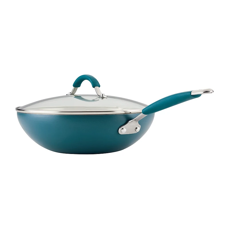 Rachael Ray Cucina Ceramic Non-Stick 11" Stir Fry Pan