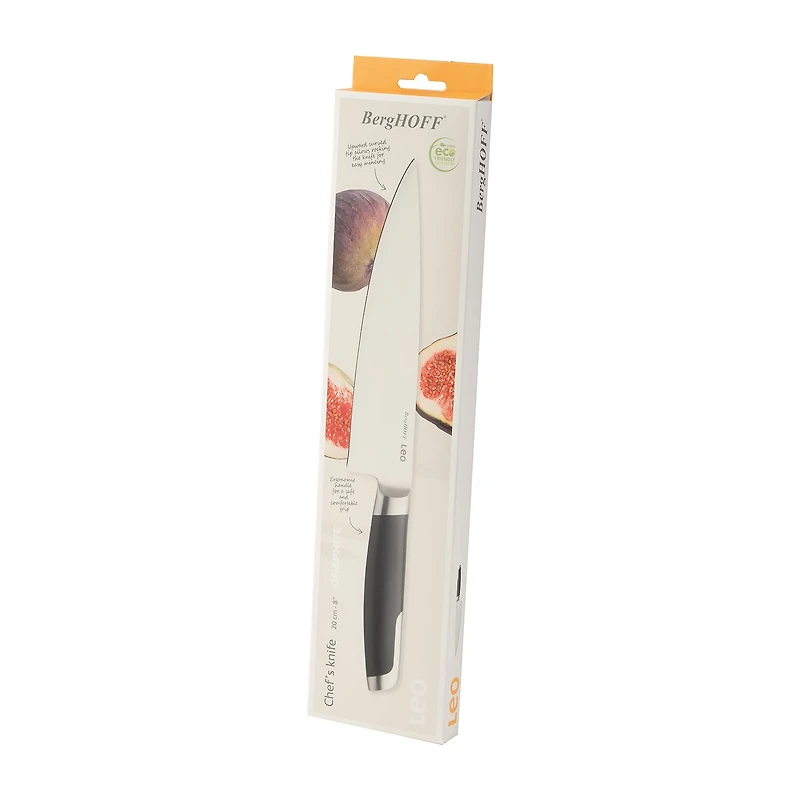 BergHOFF Leo Graphite Stainless Steel 8" Chefs Knife