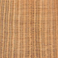 Palm Rattan End Table