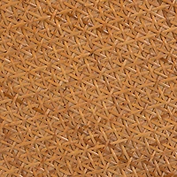 Eldon Rattan End Table