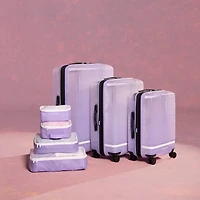Florence By Mills X Delsey Paris Gotta Glow 24 Inch Hardside Expandable Checked Spinner Luggage
