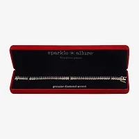 Sparkle Allure Womens Natural Diamond Accent 7.25 Inch Tennis Bracelet