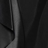 DJ Jaz Womens Long Sleeve Satin Evening Gown