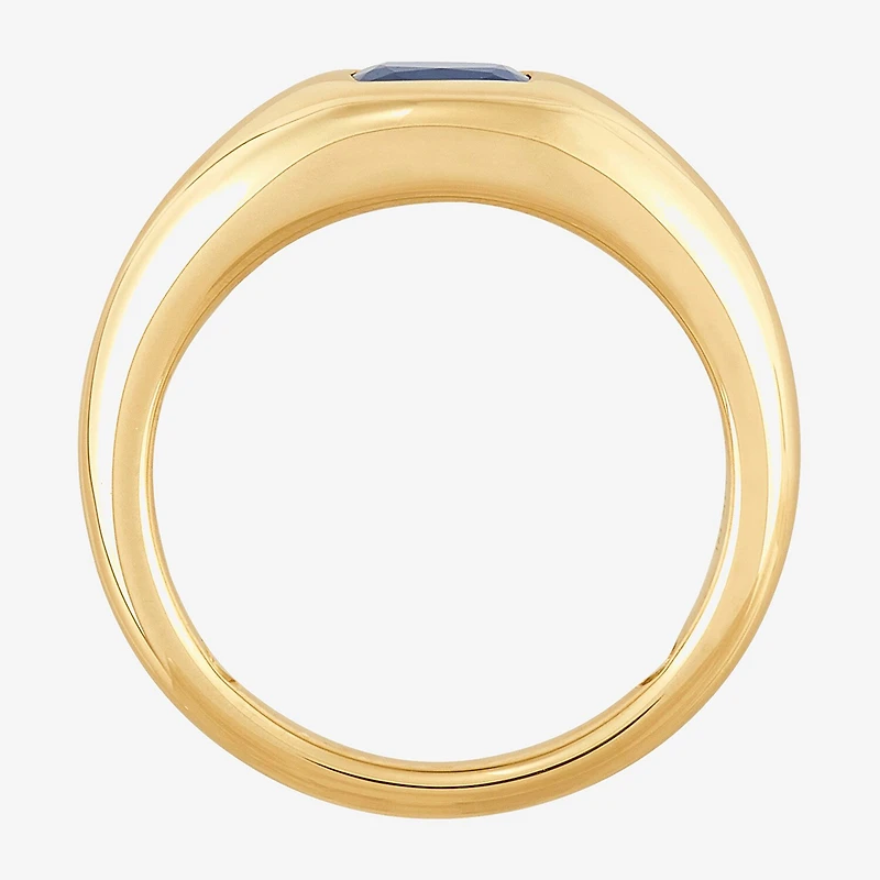 Limited Quantities! Womens 6MM Genuine Blue Sapphire 14K Gold Cushion Band