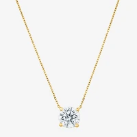 (G-H, Si2) Womens 5 CT. T.W. Lab-Grown Diamond 10K Gold Round 2-pc. Jewelry Set