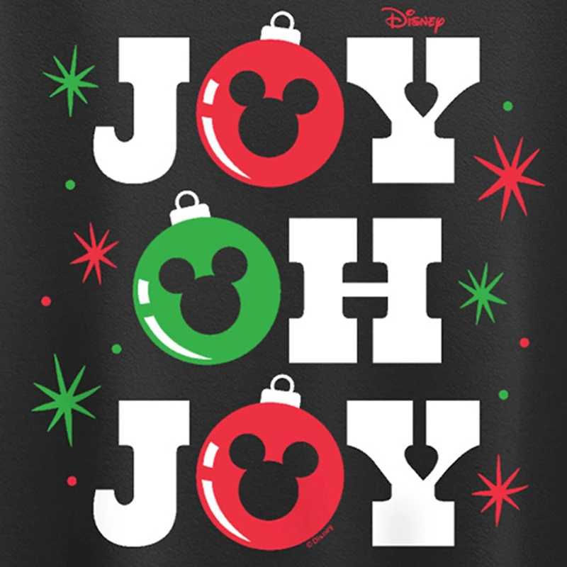 Disney Collection Little & Big Kid Girls Round Neck Short Sleeve Regular Fit Mickey Mouse Graphic T-Shirt