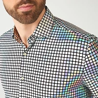 Opposuits Discoballer Mens Regular Fit Long Sleeve Dress Shirt
