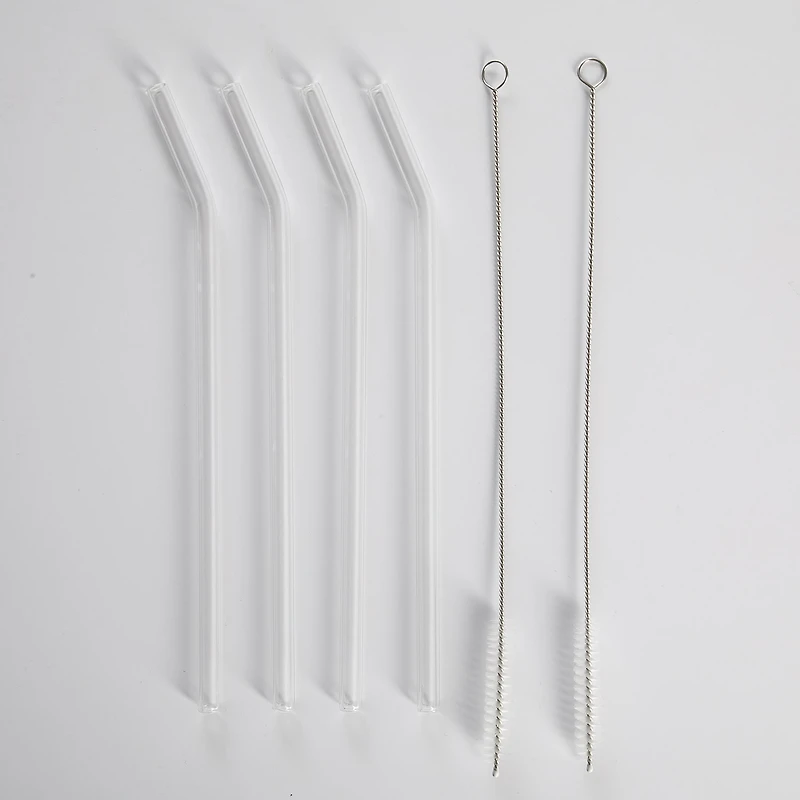 Gibson Home Zadie 10-pc. Glass Tumbler and Straw Set