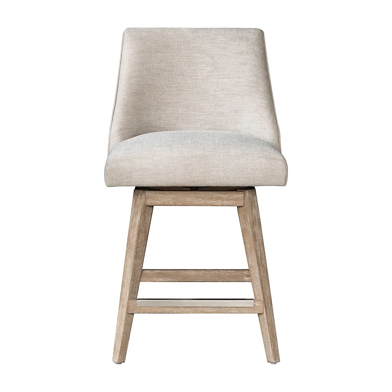 Martha Stewart Winfield Swivel Counter Counter Height Bar Stool