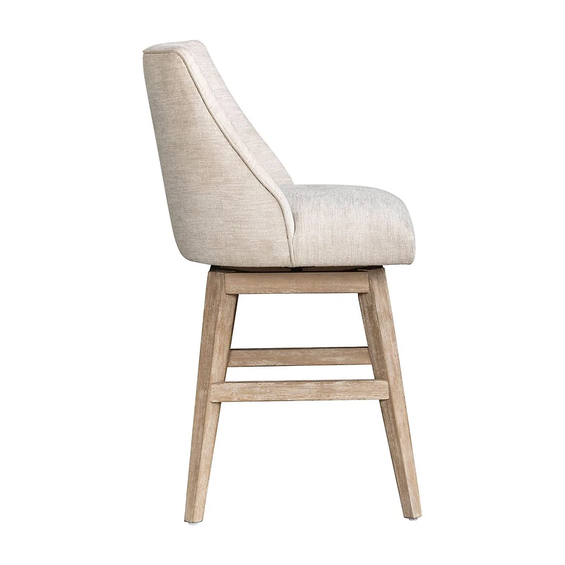 Martha Stewart Winfield Swivel Counter Counter Height Bar Stool