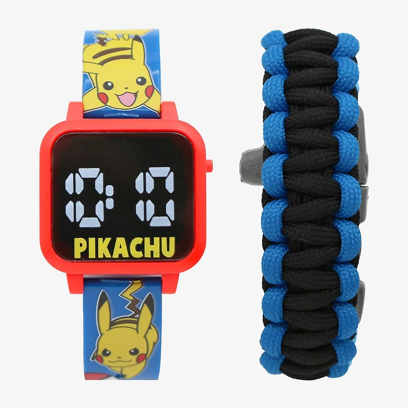 Pokemon Boys Multicolor 2-pc. Watch Boxed Set Pok40081jc