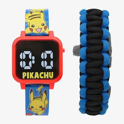 Pokemon Boys Multicolor 2-pc. Watch Boxed Set Pok40081jc