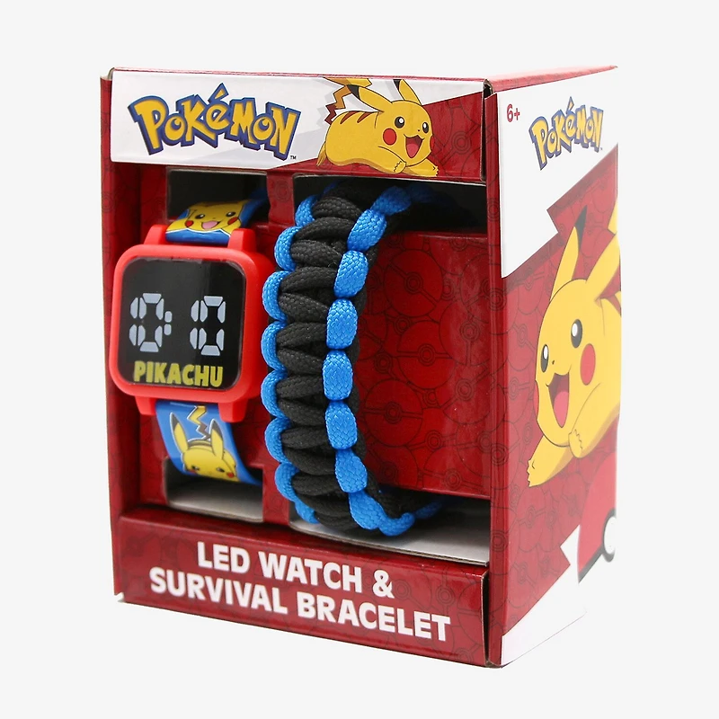 Pokemon Boys Multicolor 2-pc. Watch Boxed Set Pok40081jc