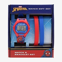 Spiderman Boys Multicolor 4-pc. Watch Boxed Set Spd40200jc