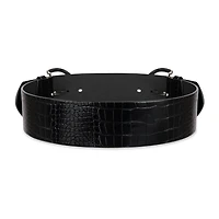 JS Jessica Simpson 2.5" Double Bucke Womens Belt