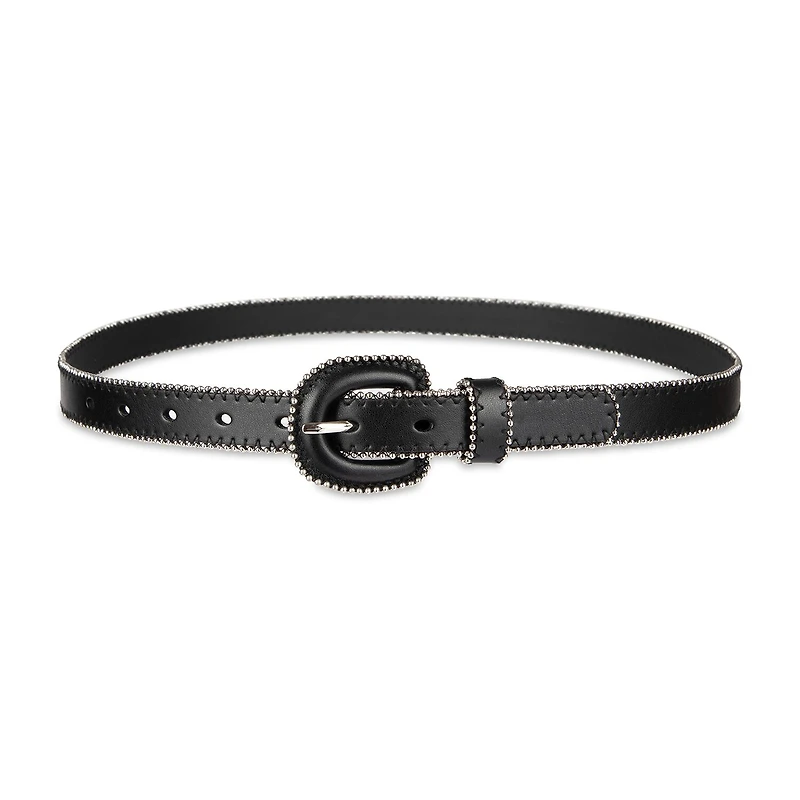JS Jessica Simpson 1" Ball Chain Covered Womens Belt