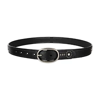 JS Jessica Simpson 1" Jeweled Centerbar Womens Belt