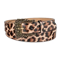 JS Jessica Simpson Ornate Buckle Womens Belt