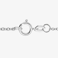 (G-H / Vs2-Si1) Womens 1/3 CT. T.W. Lab Grown White Diamond 10K Gold Heart 18 Inch Pendant Necklace