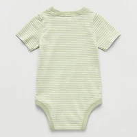 Okie Dokie Baby Boys Round Neck Short Sleeve Bodysuit