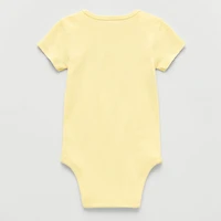 Okie Dokie Baby Boys Round Neck Short Sleeve Rib Bodysuit