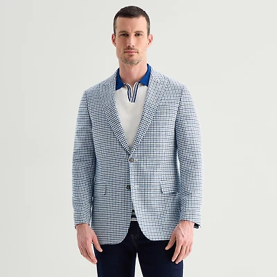 Stafford Mens Tonal Classic Fit Sport Coat