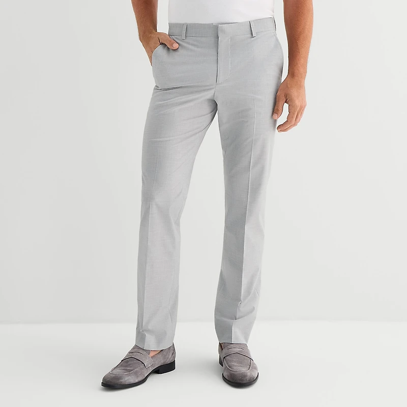 J. Ferrar Ultra Comfort Mens Slim Fit Flat Front Suit Pant