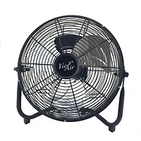 Vie Air 20" Industrial Tilting High Velocity 3 Speed Metal Floor Fan