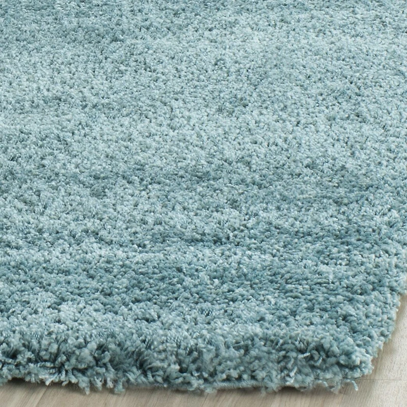 Safavieh Milan Collection Harper Solid Shag Indoor Rectangular Accent Rug