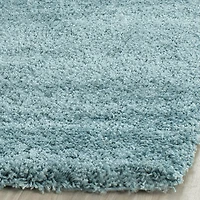Safavieh Milan Collection Harper Solid Shag Indoor Rectangular Accent Rug