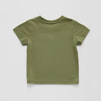 Okie Dokie Baby Boys Crew Neck Short Sleeve Regular Fit Graphic T-Shirt