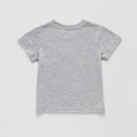 Okie Dokie Baby Boys Crew Neck Short Sleeve Regular Fit Graphic T-Shirt