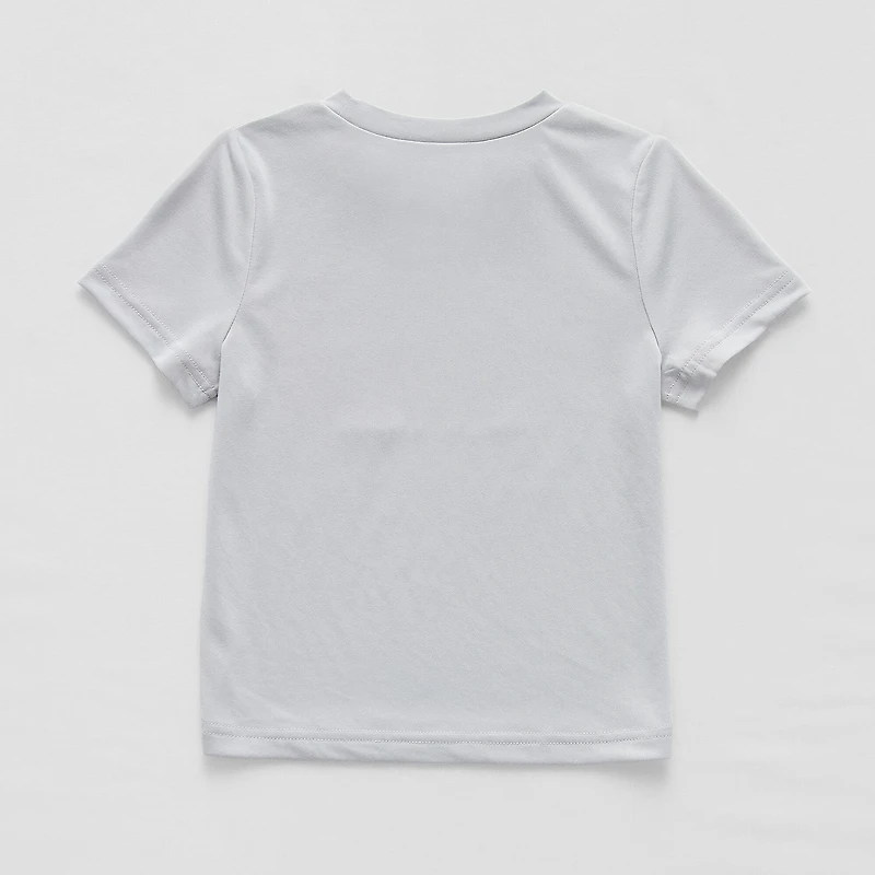 Okie Dokie Active Toddler & Little Boys Crew Neck Short Sleeve Regular Fit Graphic T-Shirt