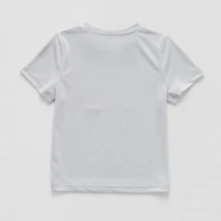 Okie Dokie Active Toddler & Little Boys Crew Neck Short Sleeve Regular Fit Graphic T-Shirt