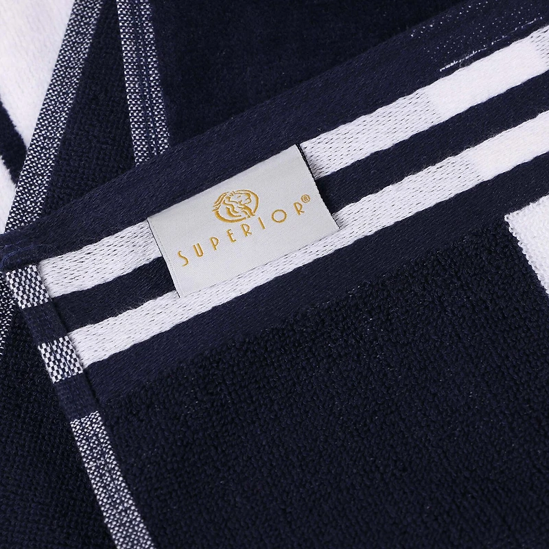 SUPERIOR® Cabana Collection | 100% Cotton Quick Dry Beach Towel