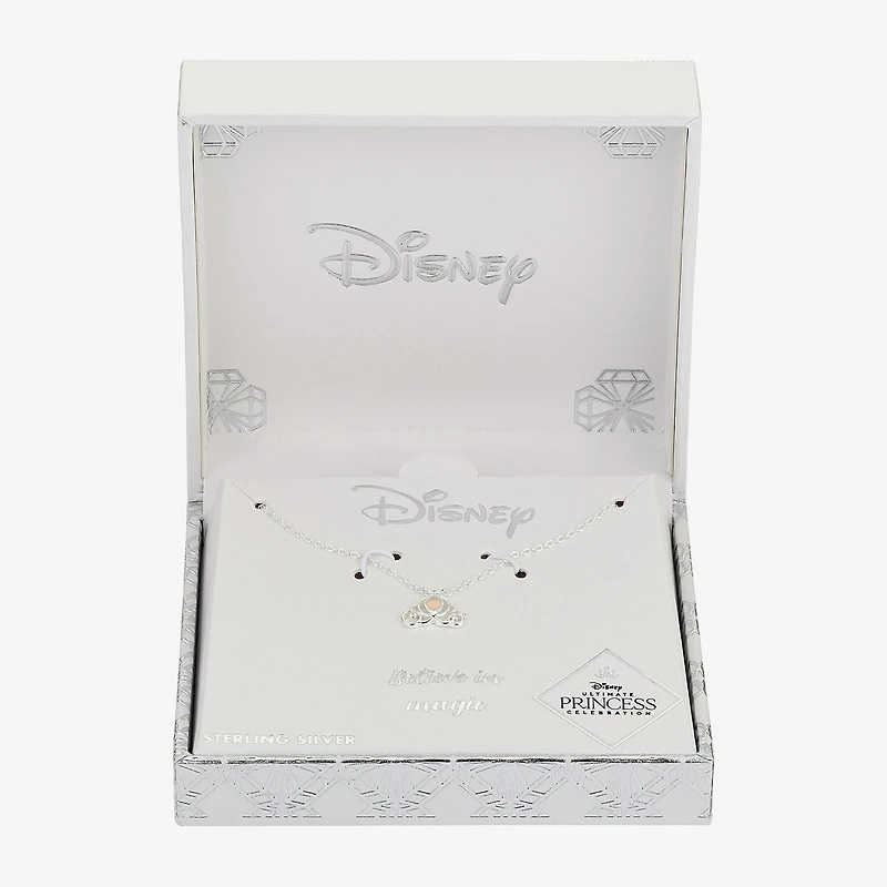 Disney Classics Womens Sterling Silver 16 Inch Pendant Necklace