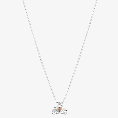 Disney Classics Womens Sterling Silver 16 Inch Pendant Necklace