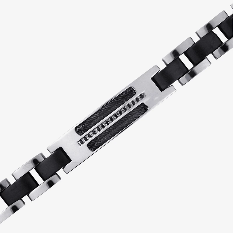 Mens Stainless Steel Link Bracelet
