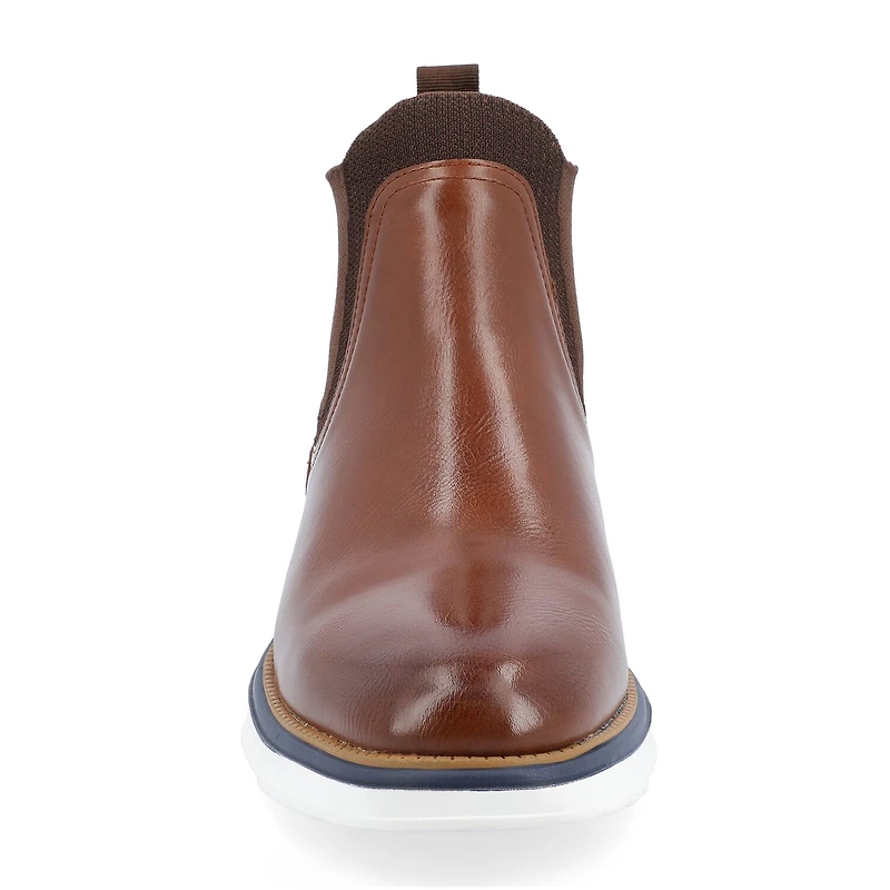 Vance Co Mens Hartwell Flat Heel Dress Boots