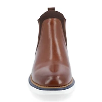 Vance Co Mens Hartwell Flat Heel Dress Boots