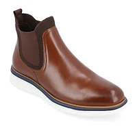 Vance Co Mens Hartwell Flat Heel Dress Boots