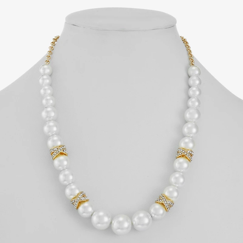 Monet Jewelry Womens 17 Inch Collar Necklace