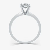 1 CT. T.W. Natural Diamond Round Solitaire Bridal Set 10K Gold