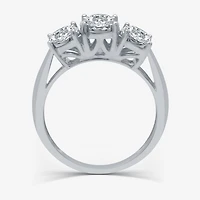 Love Lives Forever 1 CT.T.W. Natural Diamond 3-Stone Engagement Ring 10K or 14K Gold