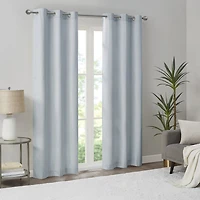 Madison Park Colm Grommet Top Energy Saving Blackout Set of 2 Curtain Panel