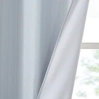 Madison Park Colm Grommet Top Energy Saving Blackout Set of 2 Curtain Panel